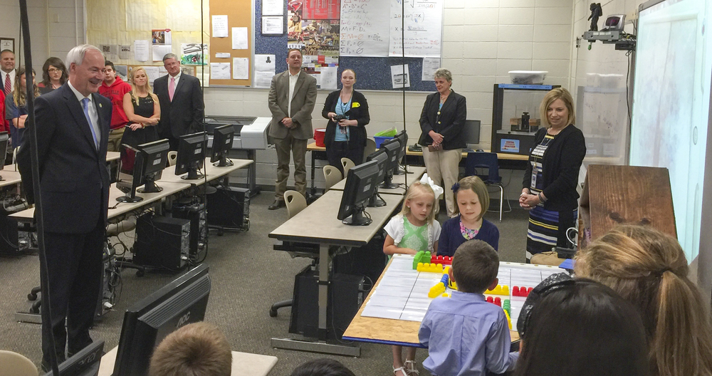 Governor Hutchinson Visits RHS