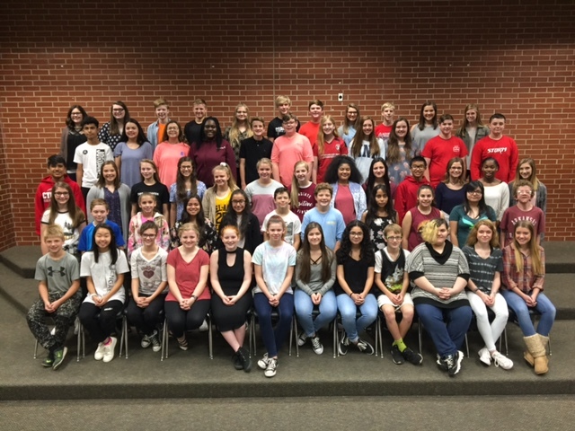 JUNIOR HIGH ALL-REGION CHOIR RESULTS