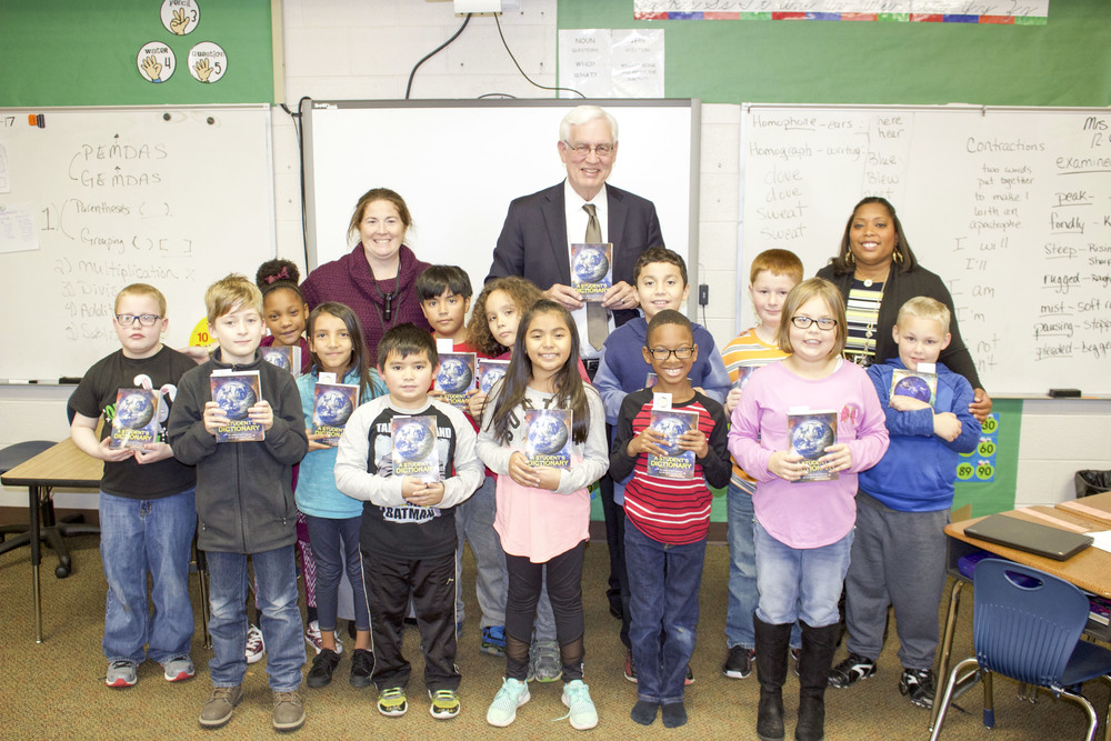 Downtown Rotary Club Donates Dictionaries