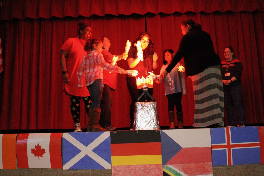 Winter Eaglympics at Crawford Elementary