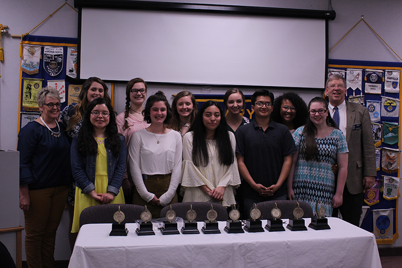 Russellville High School Rotary Award Winners