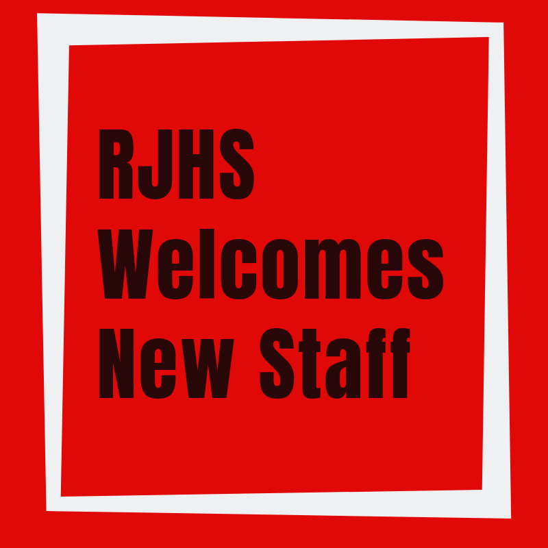 RJHS New Staff