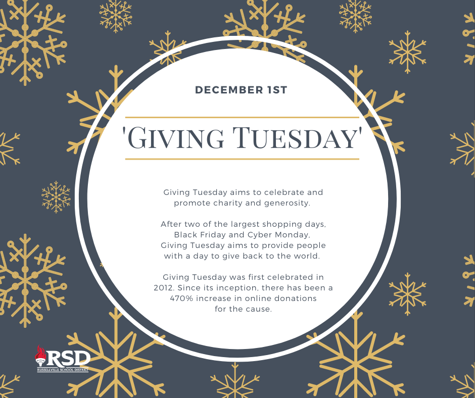 December 1st is Giving Tuesday
