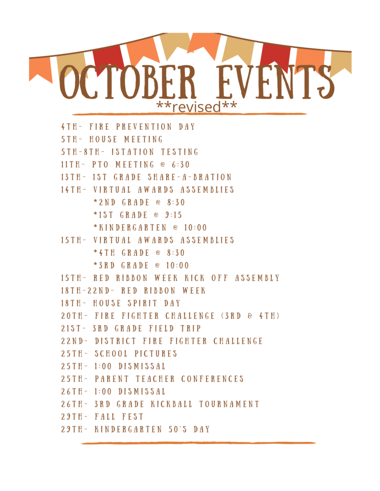 October Events