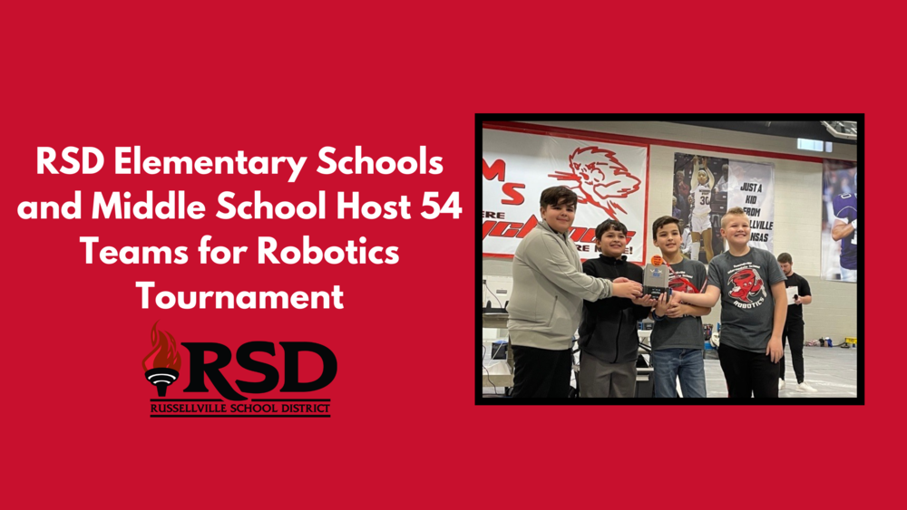 RSD Elementary Schools and Middle School Host 54 Teams for Robotics Tournament