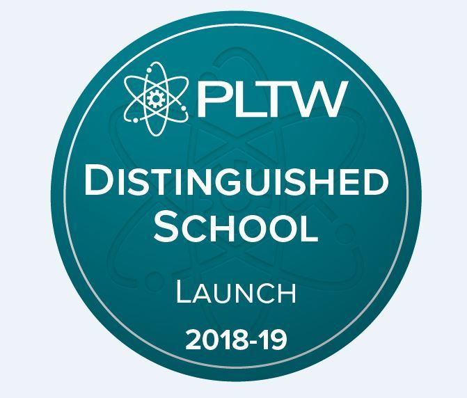 PLTW Launch award badge