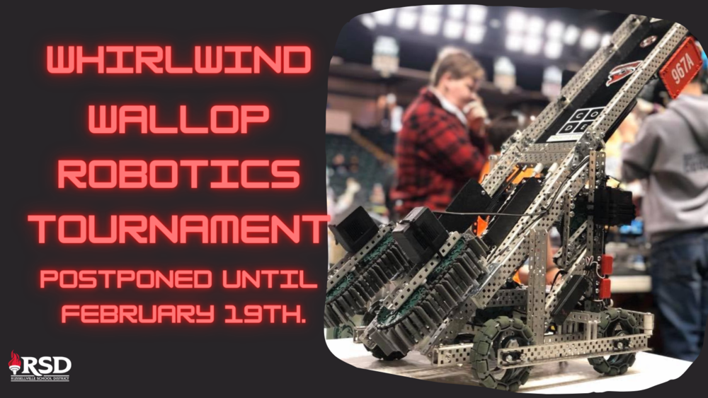 robotics tournament postponed