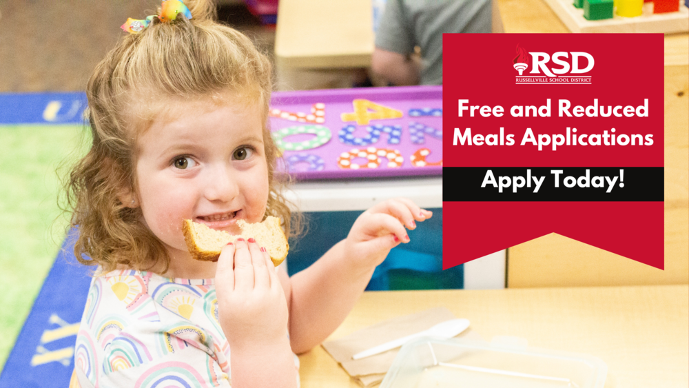 2023-2024 Free and Reduced Meals Applications Now Open