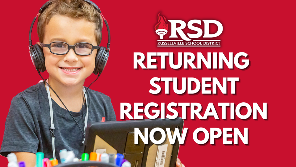 Returning Student Registration is Now Open