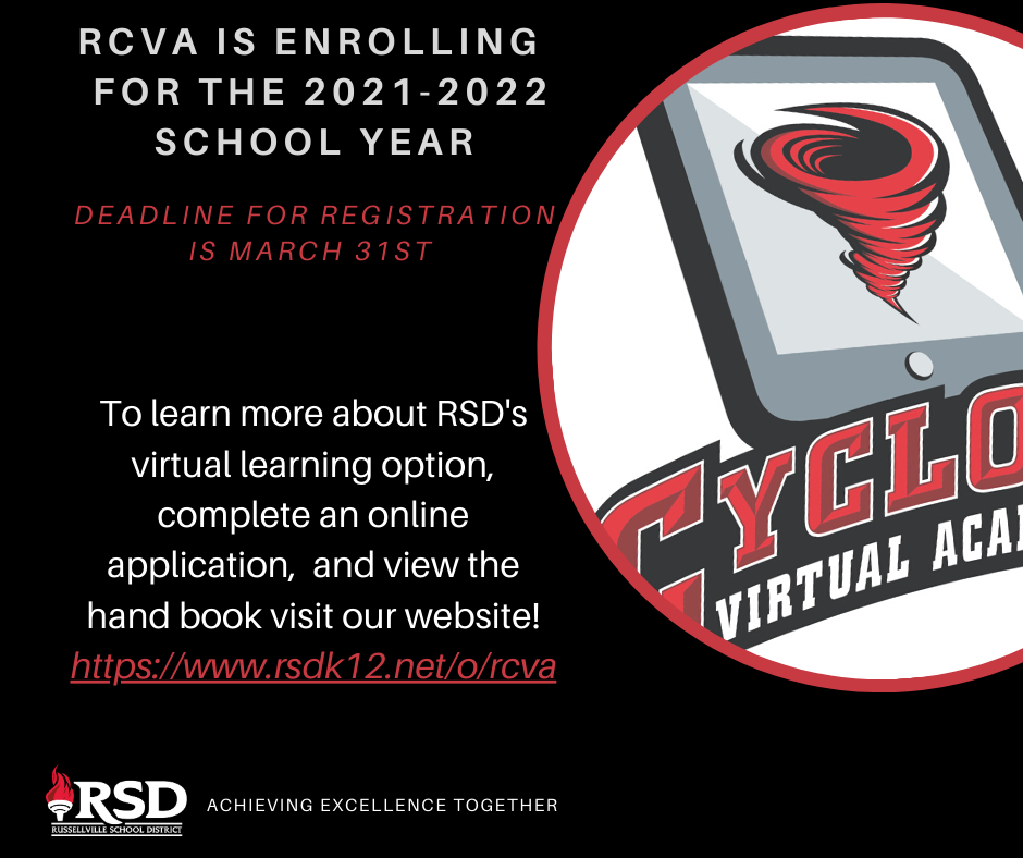 RCVA enrolling through March 31!