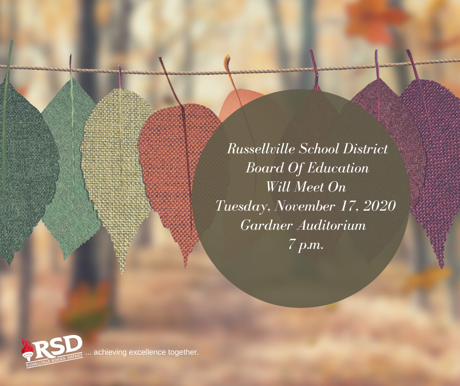 RSD School Board Meeting Nov. 17