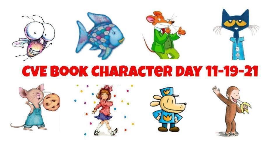 Mark your calendars for Book Character Day!