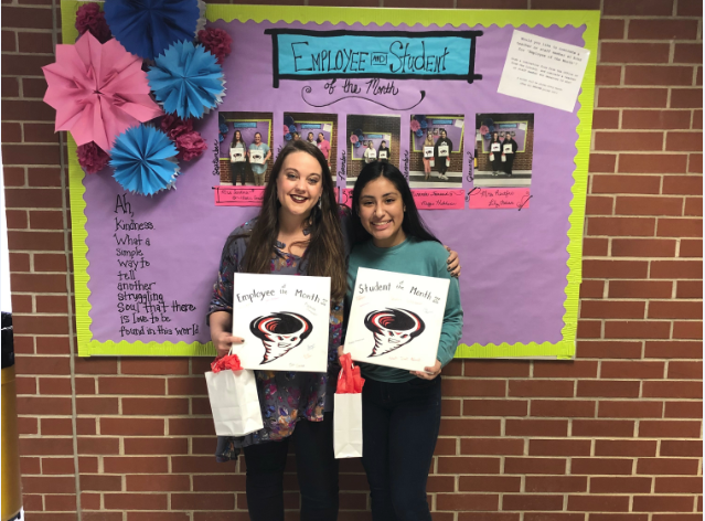 RJHS February Employee and Student of the Month