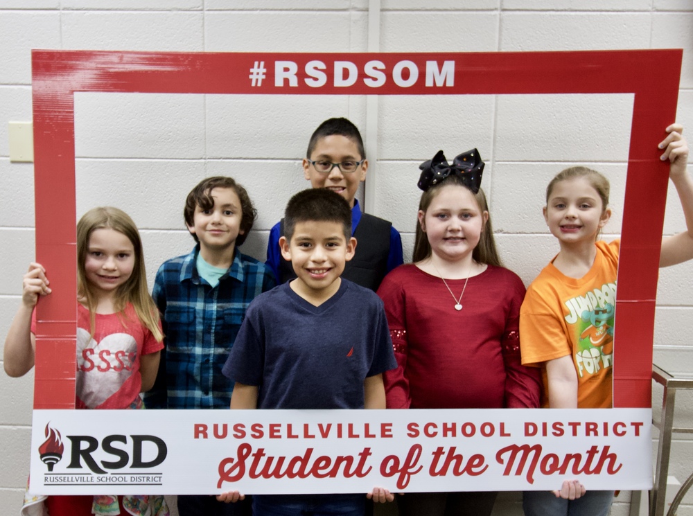 Congratulations to our February Students of the Month!
