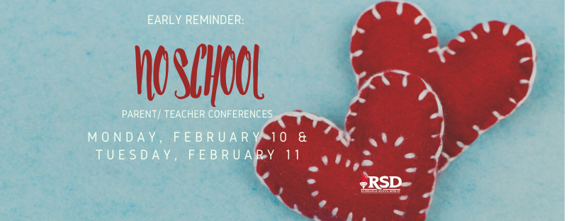 No school reminder for Feb. 10 & 11