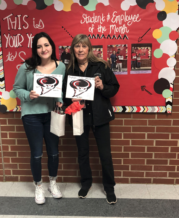 RJHS February 2019 Employee and Student of the Month!