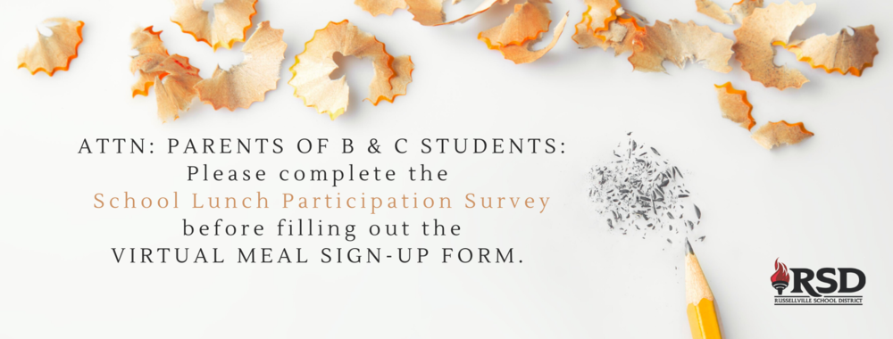 ATTN PARENTS: Please complete the online participation survey 