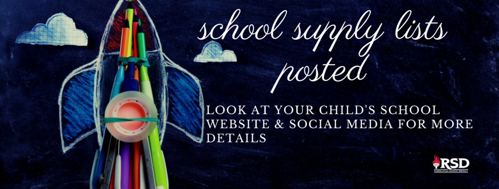 school supply lists posted