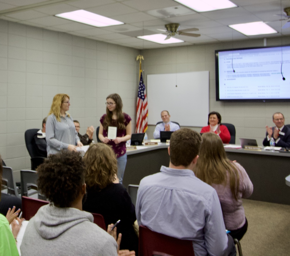 Davis honored on Tuesday