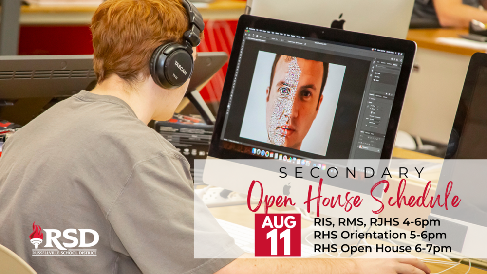 Secondary Open House Schedule