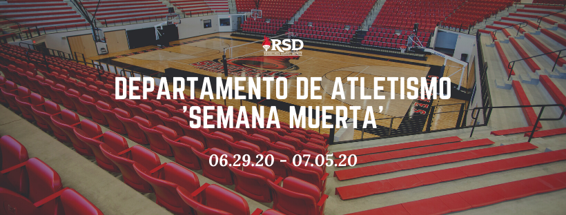 Departamento de atletismo semana muerta