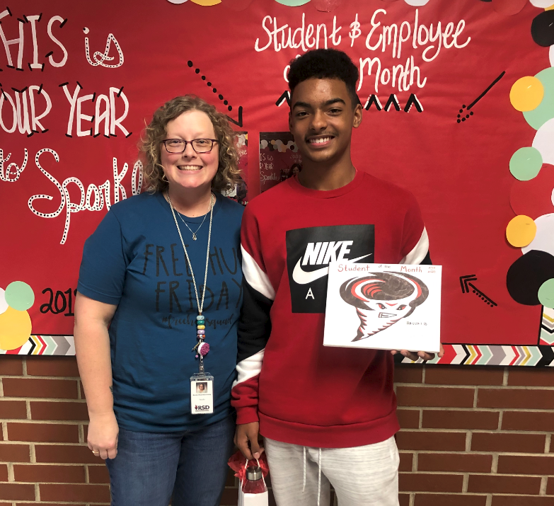 RJHS November 2019 Employee and Student of the Month!