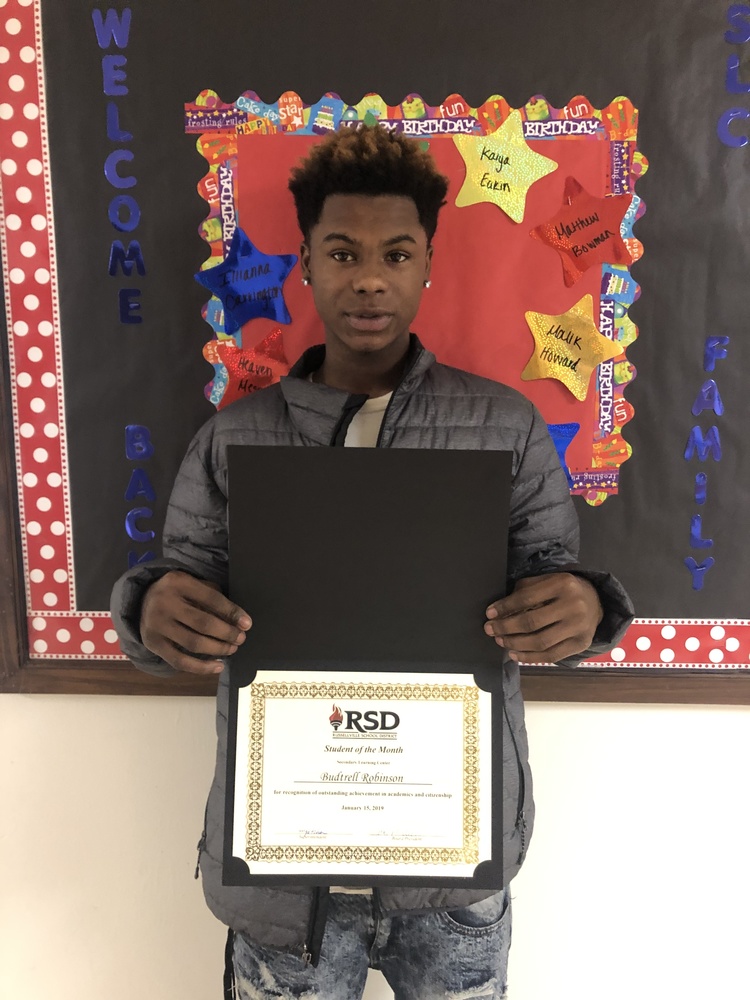 SLC's January Student of the Month