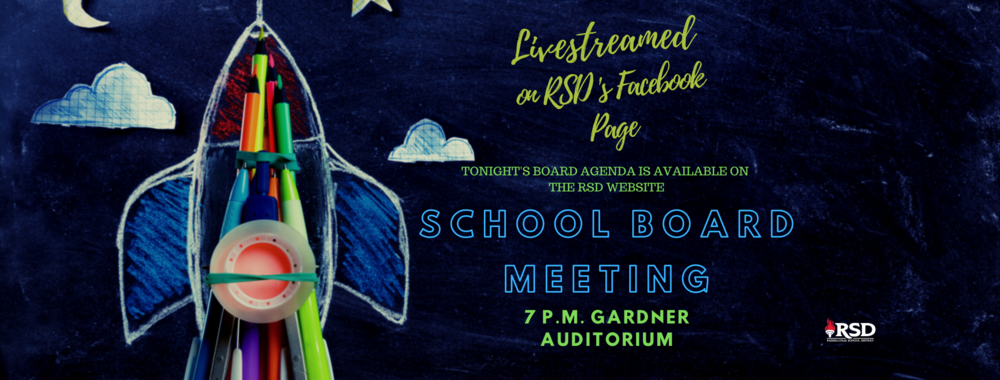 School Board Meeting tonight 7 p.m.