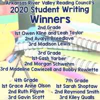 RMS & Sequoyah Elementary students recognized by the 'AR River Valley Reading Association'