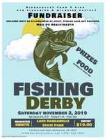 River Valley Food 4 Kids Fishing Derby scheduled 11.2.19