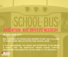 Attention: School Bus Drivers Needed!