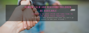 Helping Your Child During the Pandemic: Infographic for parents and educators