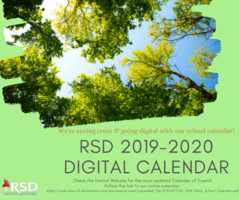 Digital Calendar of Events!