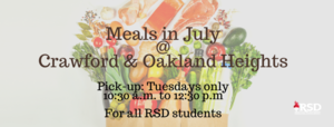 Meal distribution to continue through July