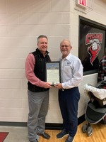 RSD Athletic Director honored with Citation from State Rep. Joe Cloud