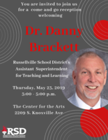 Welcome reception for Dr. Danny Brackett