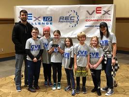 3rd grade Center Valley Robotics are Robot Skills Champions!