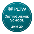 Sequoyah Recognized as PLTW 2019-2020 Distinguished School