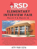 RSD hosting Elementary Interview Fair in March