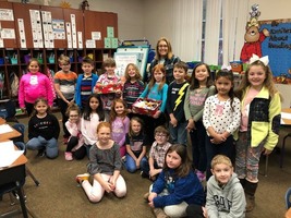 Dwight students donated shoeboxes for Operation Christmas Child