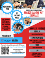 PLTW Showcase for Pre-k through 12th grade nowscheduled for Nov 5th