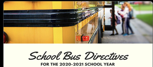School Bus directives for RSD students