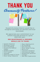 RSD's Maintenance and Grounds give thanks to local partners
