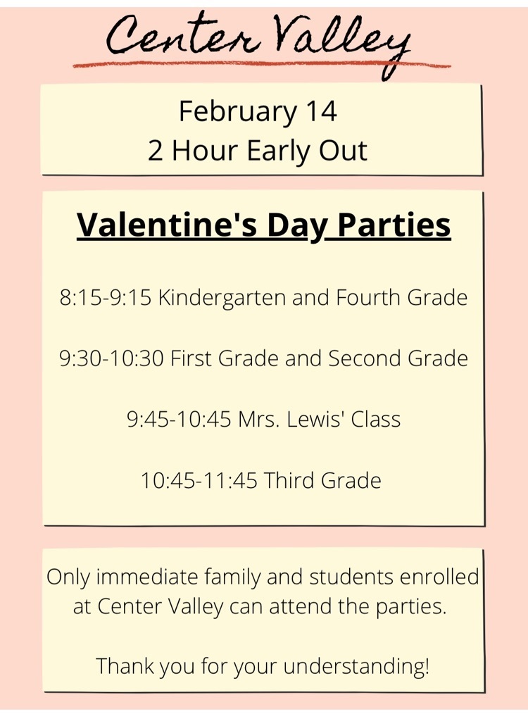 Valentine’s Day info