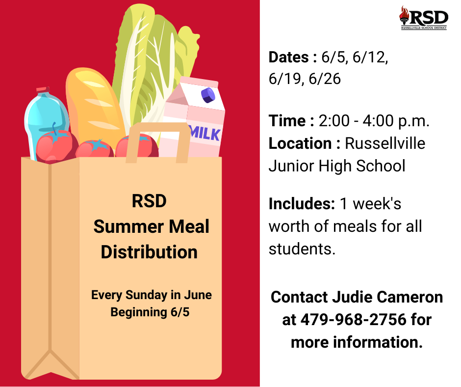 RSD Summer Meal graphic