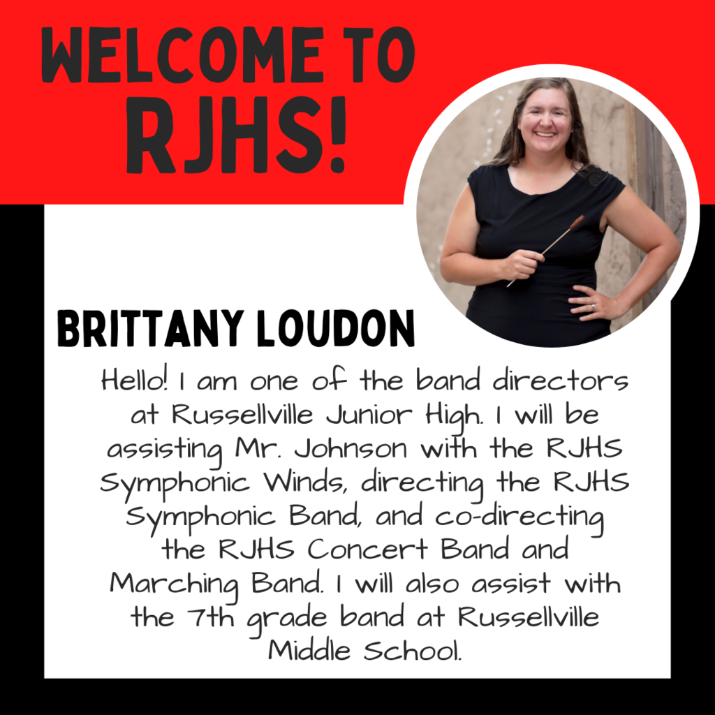 Brittany Loudon Welcome- Red and Black