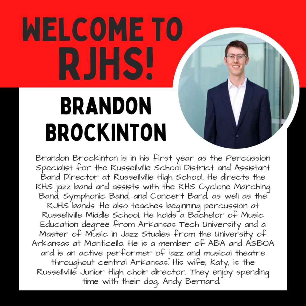 Brandon Brockinton Welcome- Red and Black