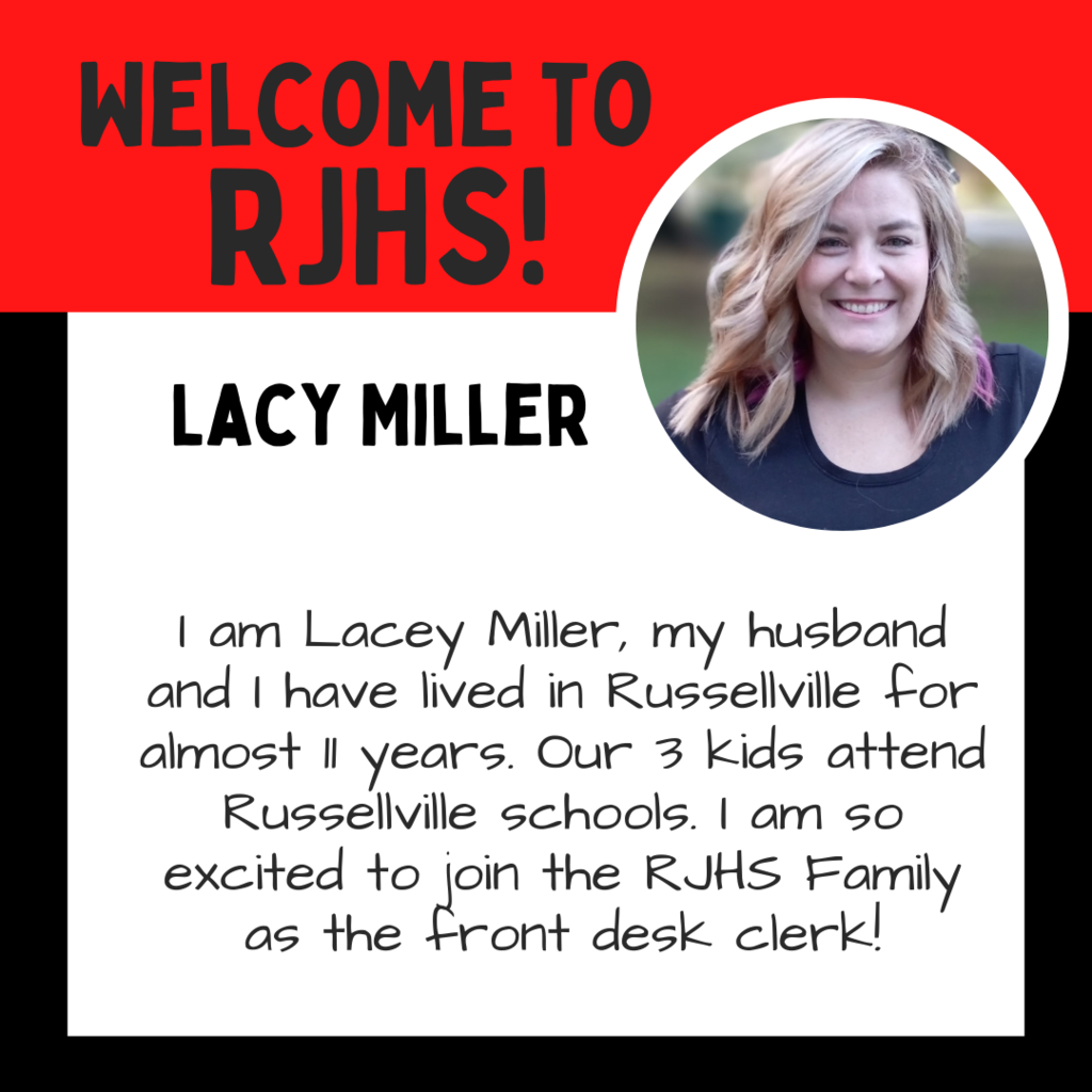 Lacy Miller Welcome- Red and Black