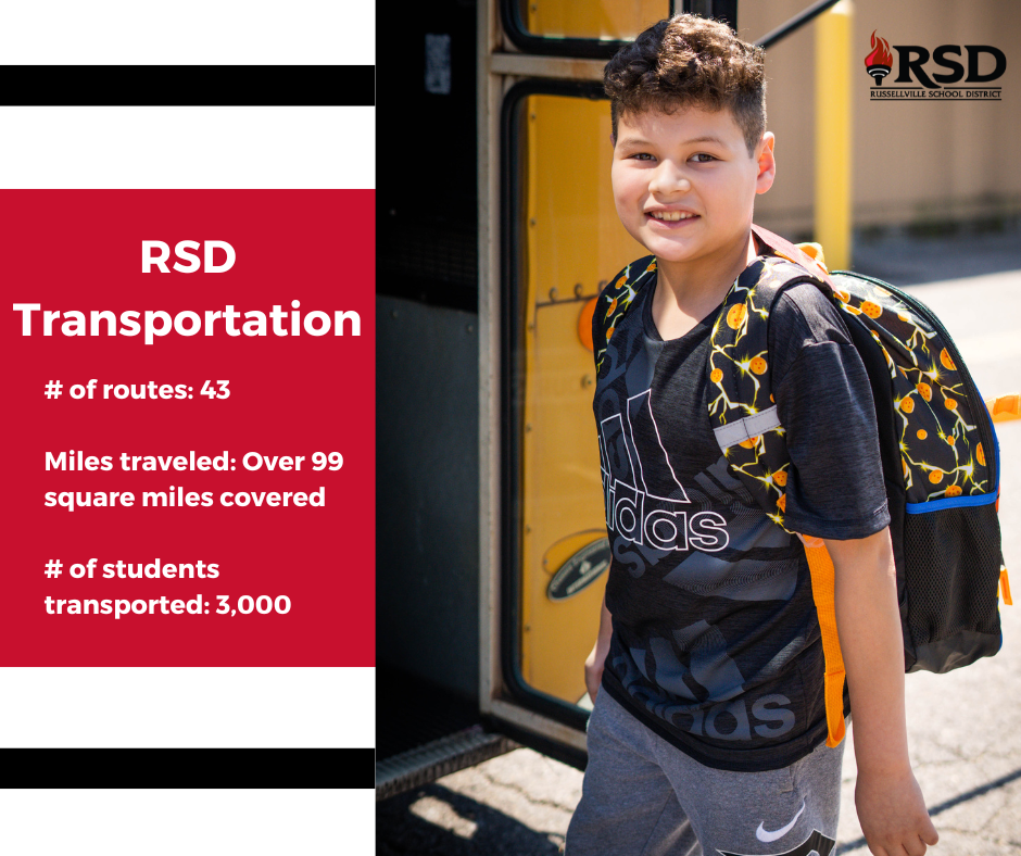 RSD transportation numbers 