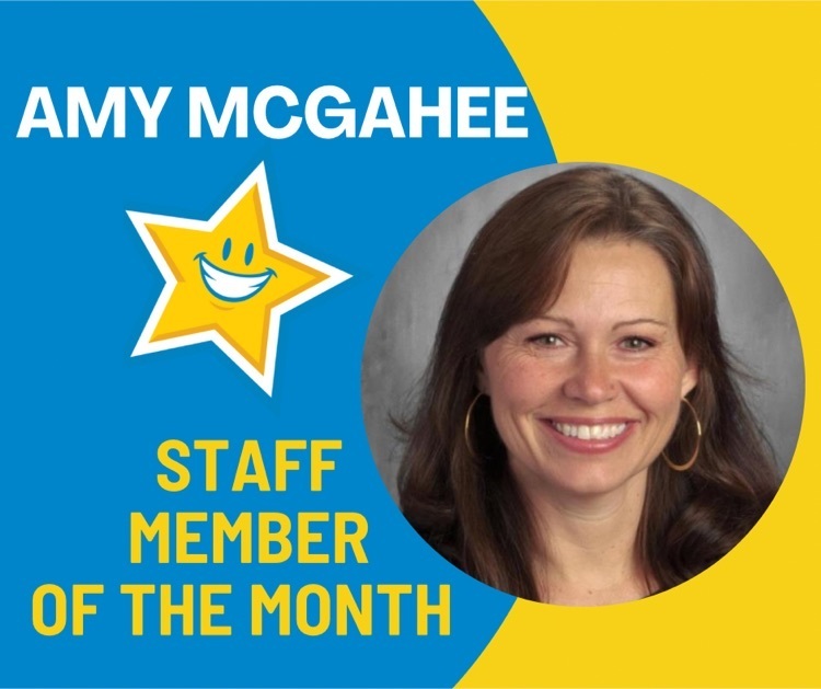 staff member of the month-Mrs.McGahee